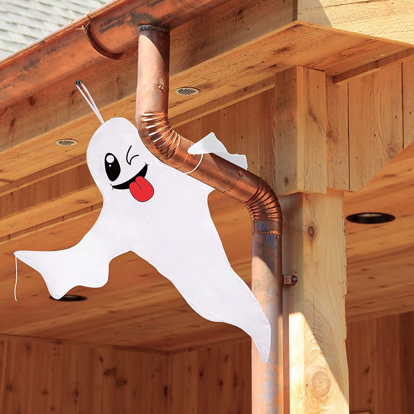 Halloween Ghost Hanging Decoration Outdoor Decor - Hallowmas Tree Hugger Friendly Spooky Party Supplies - If you say i do