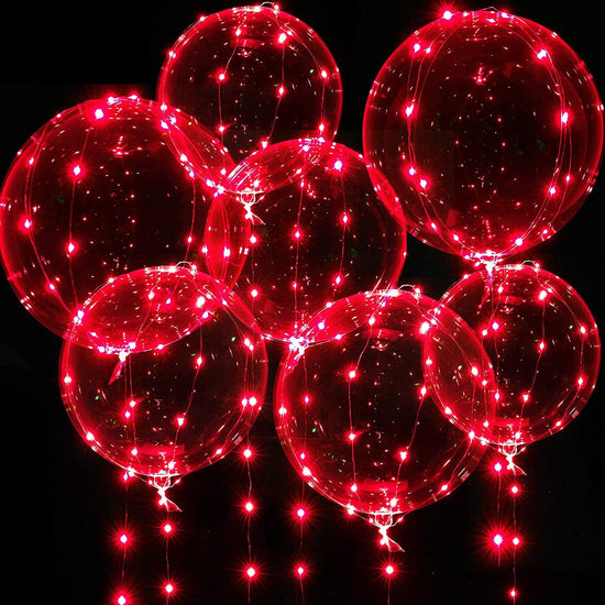 Reusable Led Balloons with Batteries for Birthday/Wedding/Prom Party B ...