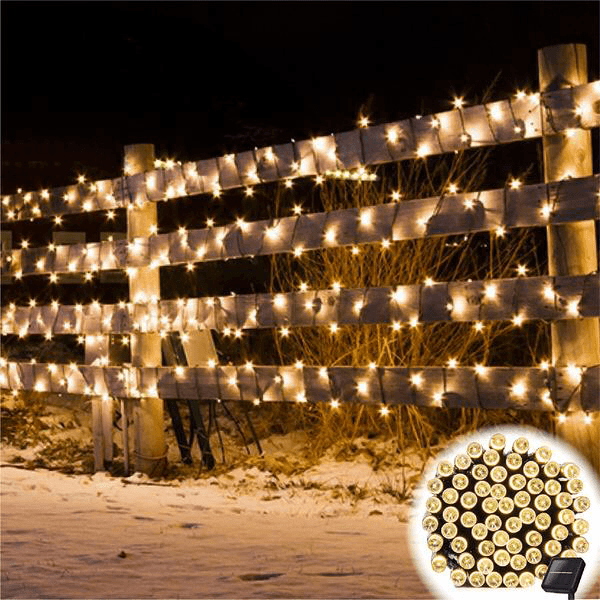 Solar outdoor christmas lights deals