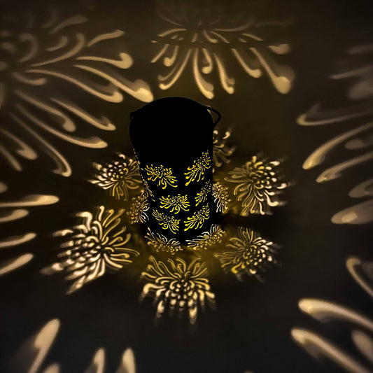 Solar Hollow Shadow Cast Lantern-Chrysanthemum - If you say i do