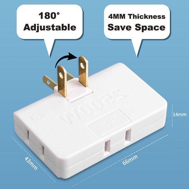 Adjustable Outlet Multi-function Power Plug Space-Saving - If you say i do