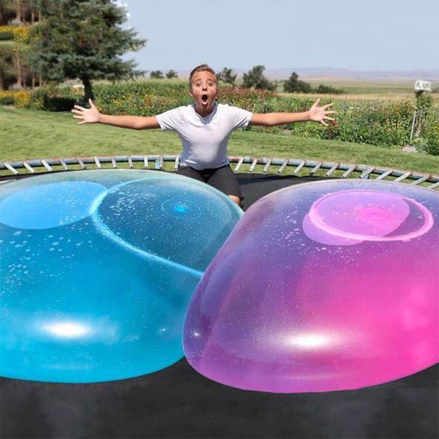 Water Bubble Ball Balloon Inflatable Water-Filled Ball Soft Rubber Ball for Outdoor Beach Pool Party - If you say i do