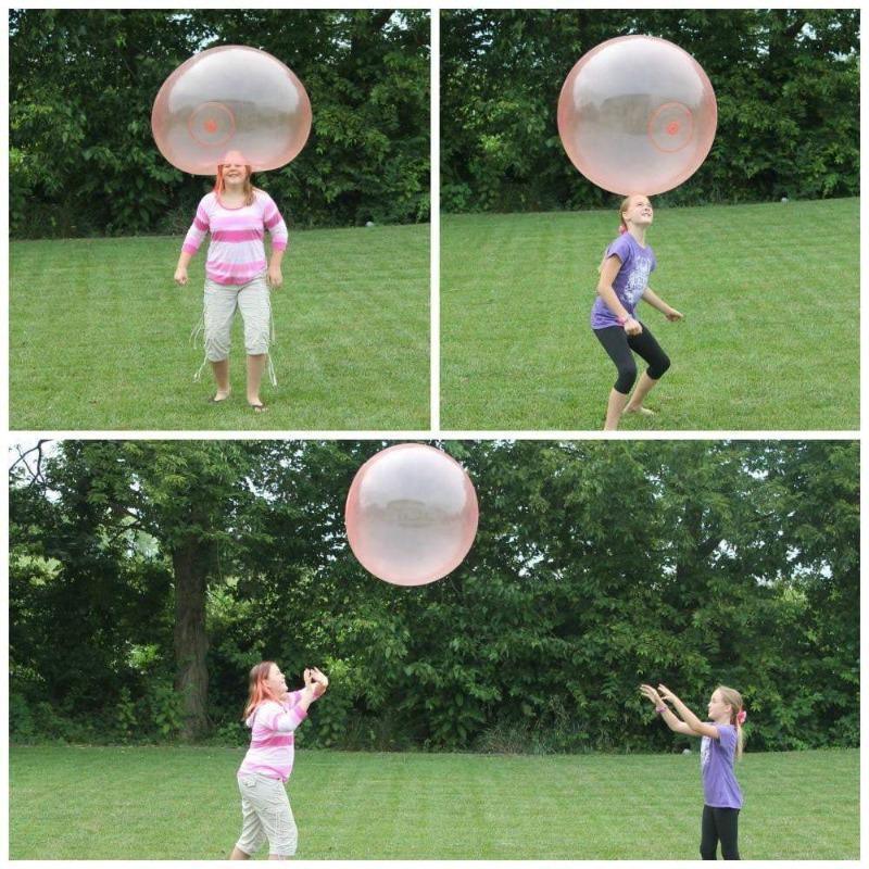 Water Bubble Ball Balloon Inflatable Water-Filled Ball Soft Rubber Ball for Outdoor Beach Pool Party - If you say i do