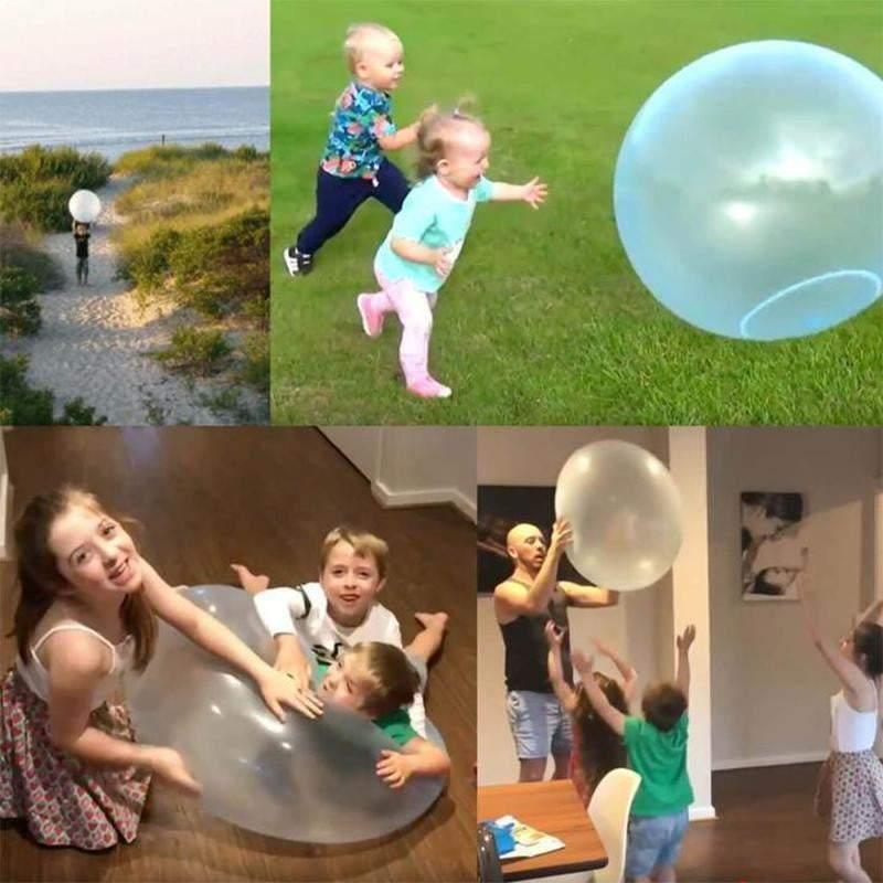 Water Bubble Ball Balloon Inflatable Water-Filled Ball Soft Rubber Ball for Outdoor Beach Pool Party - If you say i do