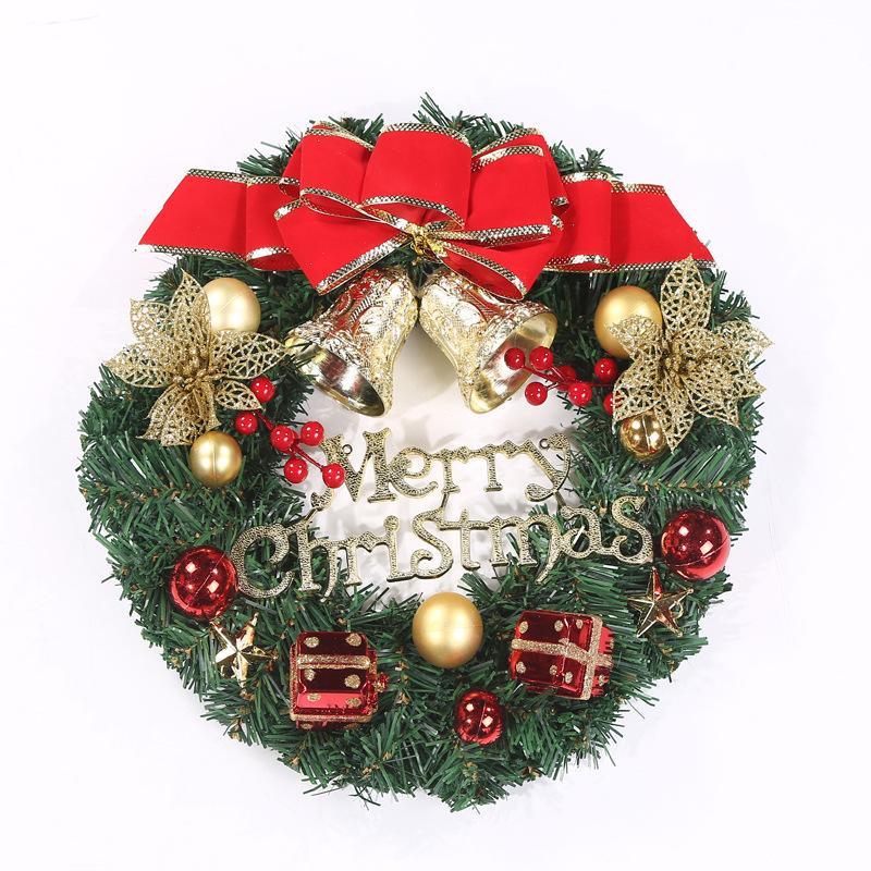 Christmas Wreaths, 12 Inch Christmas Front Door Hanging Artificial Wreath Garland - If you say i do