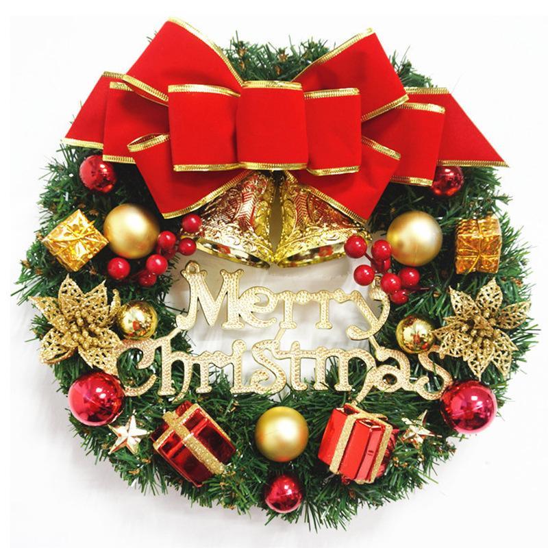 Christmas Wreaths, 12 Inch Christmas Front Door Hanging Wreath Garland - If you say i do