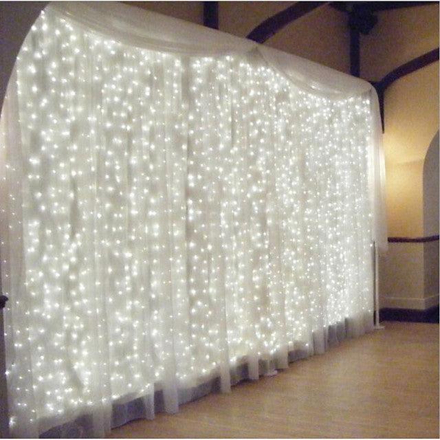 Curtain Lights with Remote, 8 Modes Curtain String Lights for Bedroom - If you say i do
