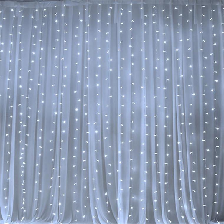 Twinkle Star 300 LED Window Curtain String Light - If you say i do