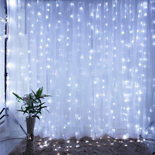 Window Curtain String Lights, 300 LED for Party Decorations - If you say i do