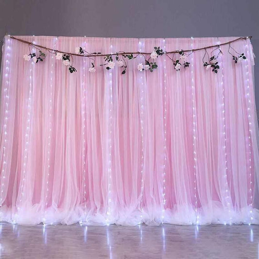 Window Curtain Lights,Fairy String Lights, Firefly Lights for Garden Decorations - If you say i do