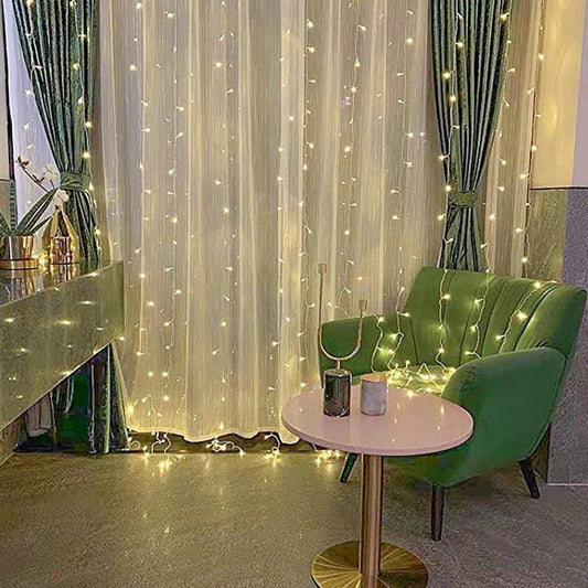 LIGHTING Window Curtain String Lights for Garden Decorations - If you say i do