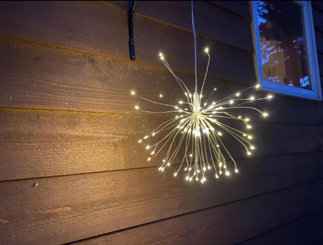 Outdoor LED Firework Fairy Hanging Garden Light, Indoor String Lights - If you say i do