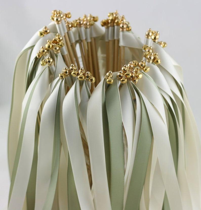 Wedding ribbon wands 60 photos - Astyledwedding.com