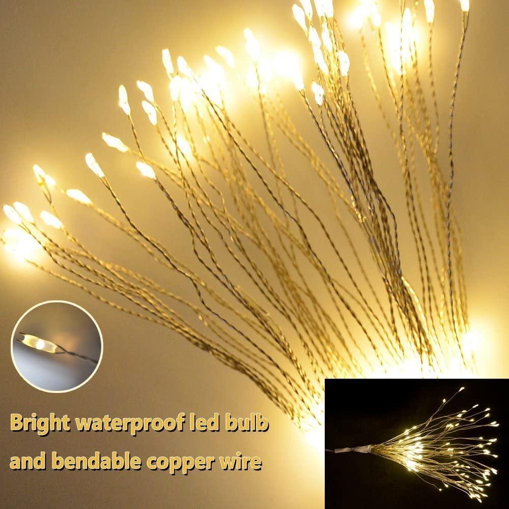 8 Modes Battery Operated Fairy Lights with Remote, Backyard String Lights - If you say i do