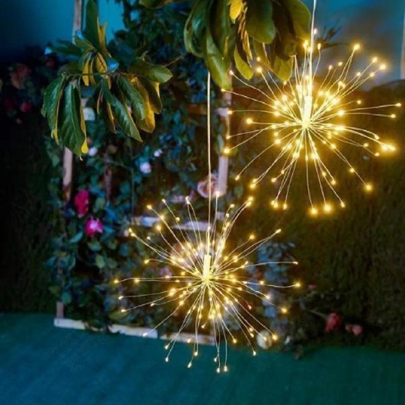 Firework Lights led Copper Wire Starburst String Lights, Icicle Led Lights - If you say i do