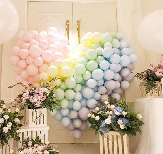 Latex Macaron Balloons for Birthday Party Baby Shower Decorations and Parties - If you say i do