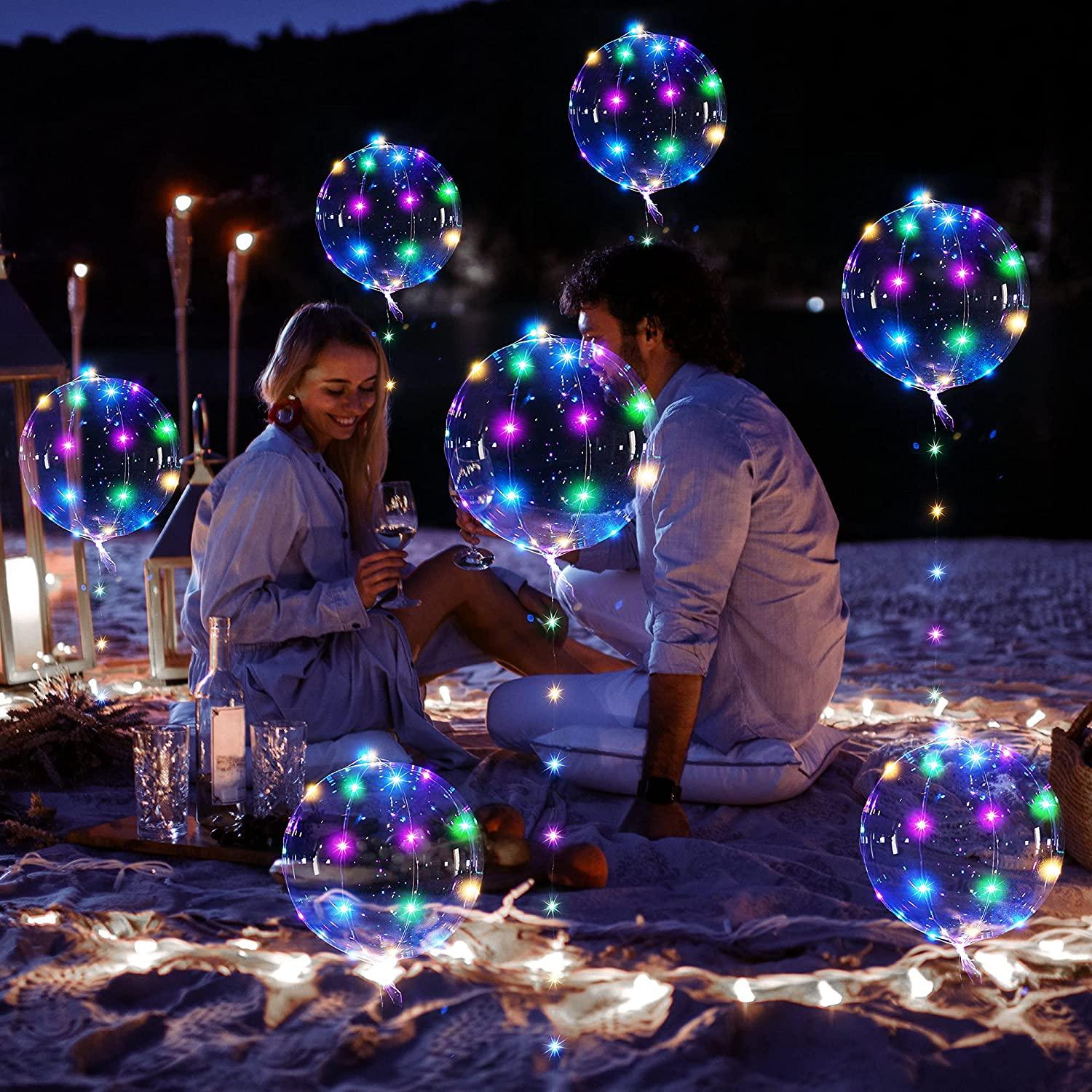 Romantic Reusable Led Balloons for Valentine's Day Decorations - If you say i do