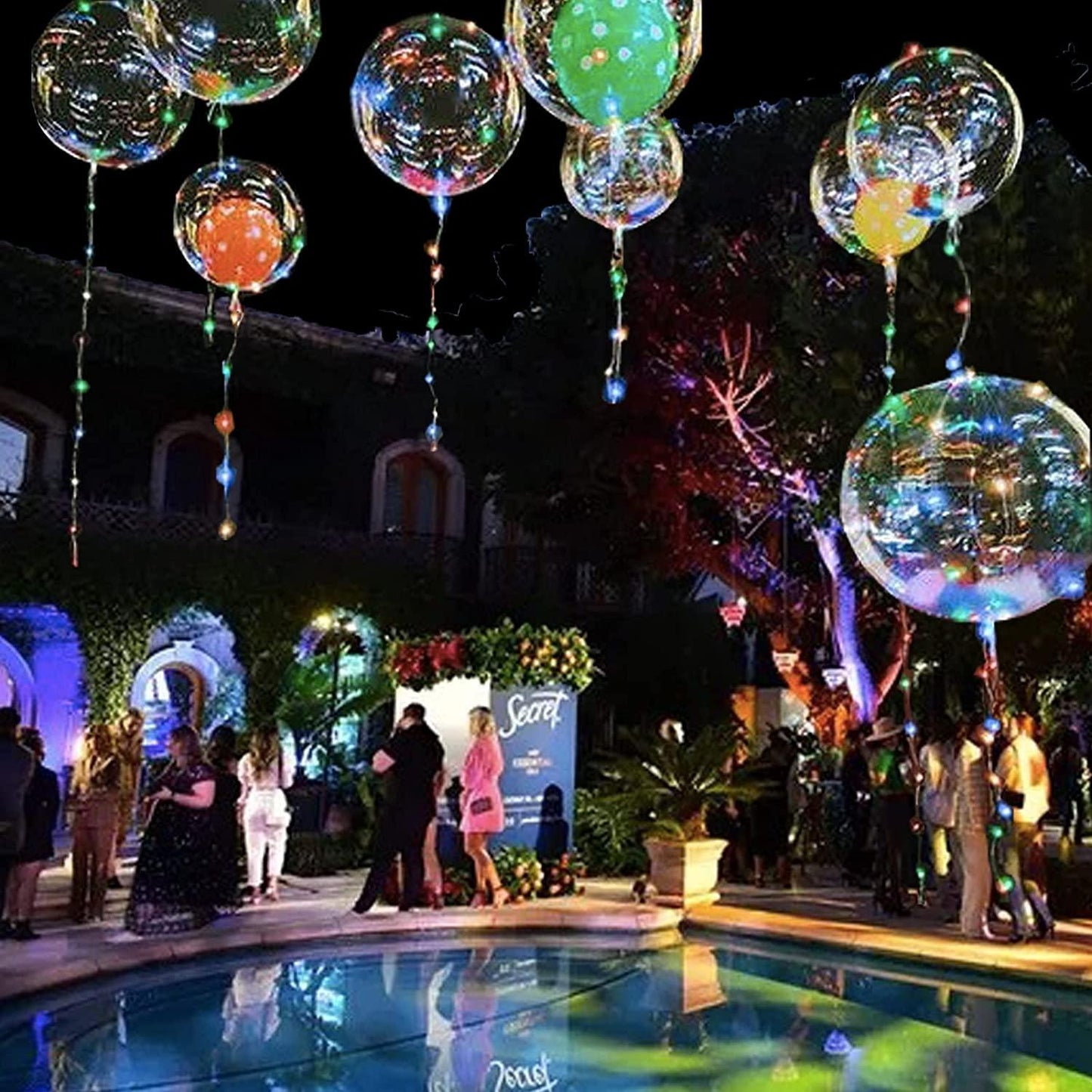 Reusable Led Bobo Balloons for Wedding and Sweet 16 Celebrations - If you say i do