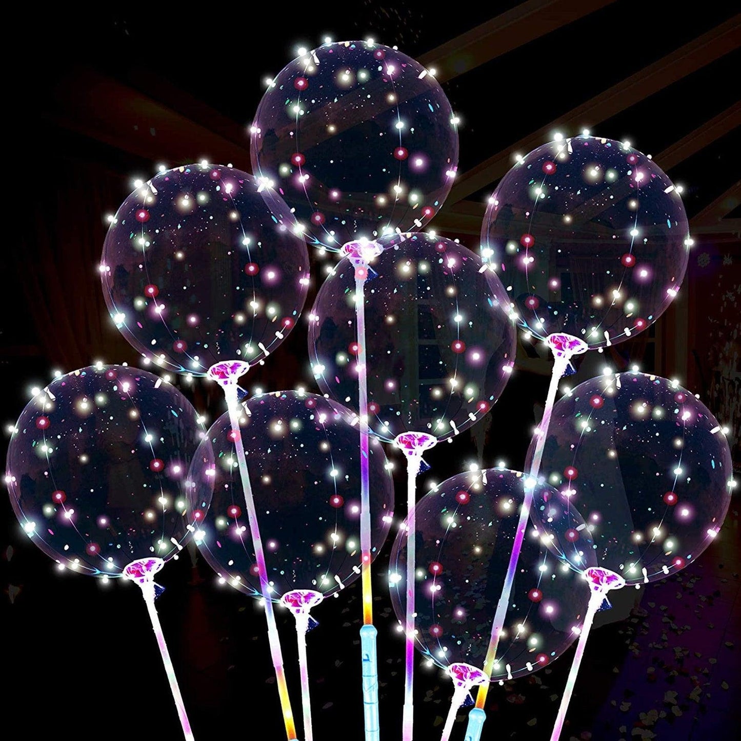 Reusable Bobo Led Balloon Bouquet for Wedding Send off - If you say i do