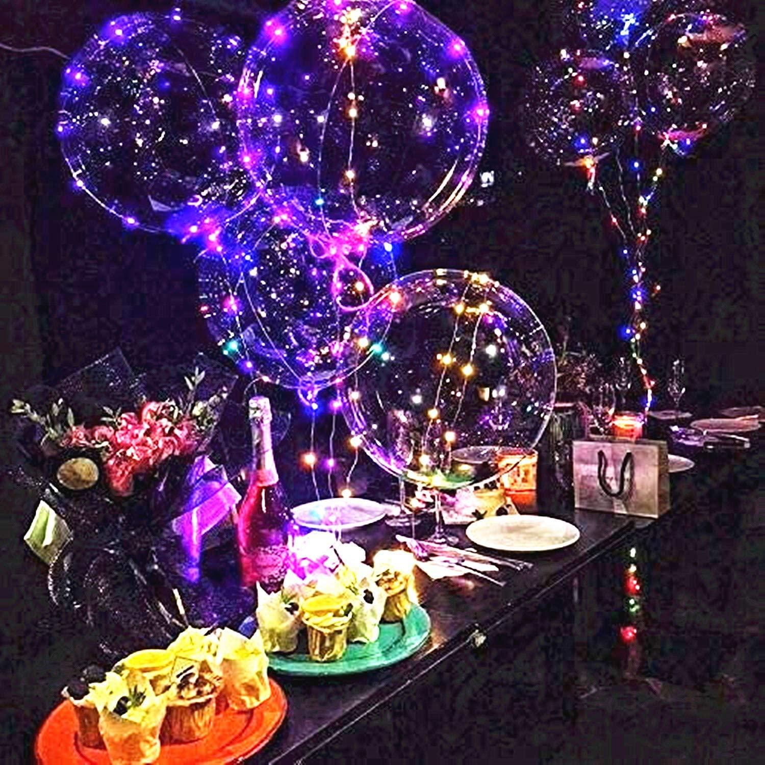 Purple Led Balloons for Prom and Graduation Party Decorations - If you say i do
