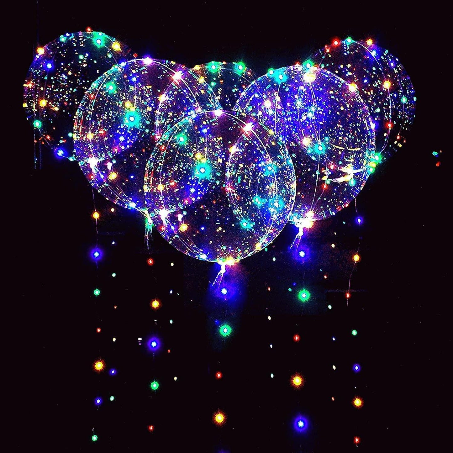 Multicolor Reusable Led Balloons for Theme Party Celebrations - If you say i do