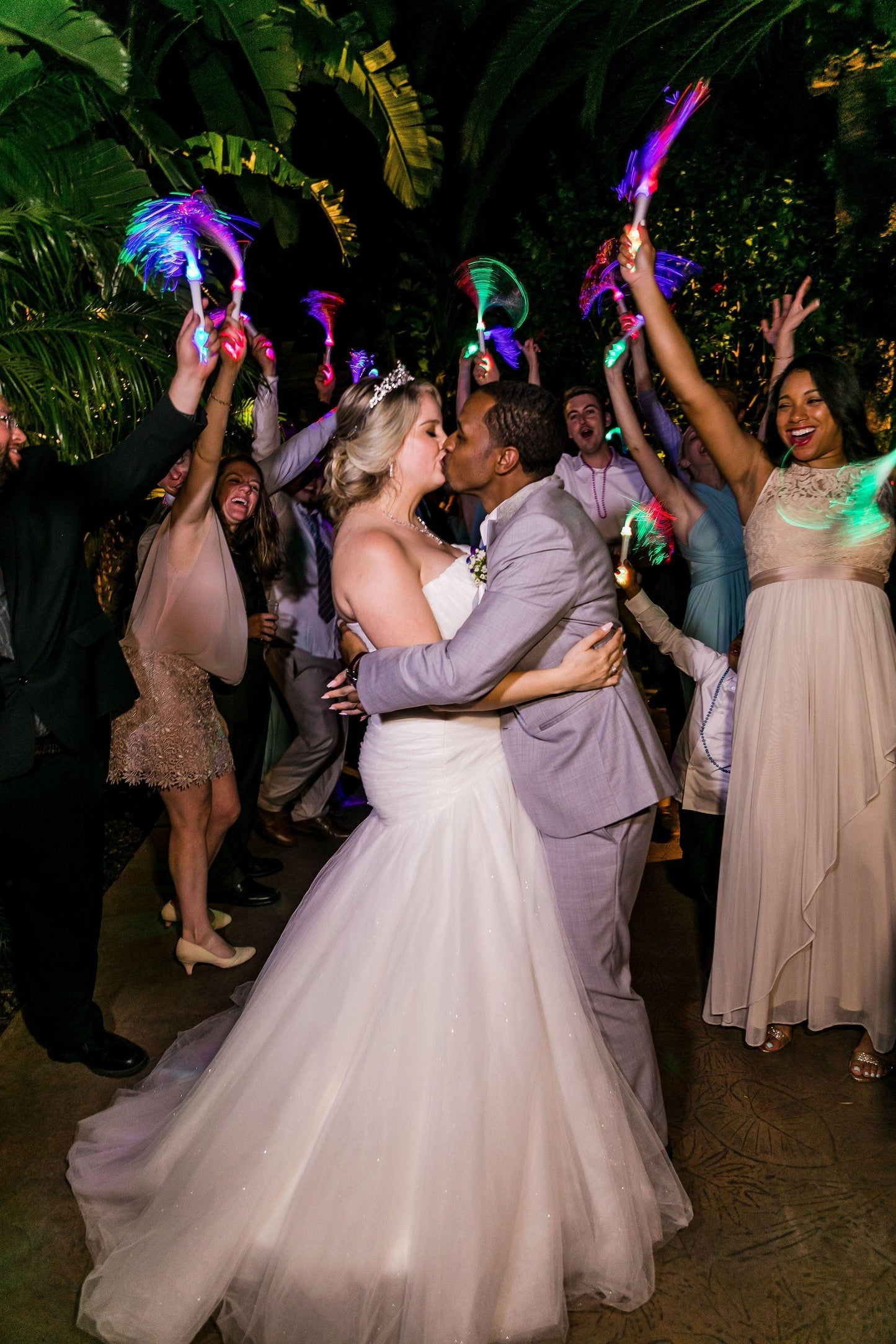 Led Fiber Optic Wands, Led Sparkler Send Off for Wedding - If you say i do