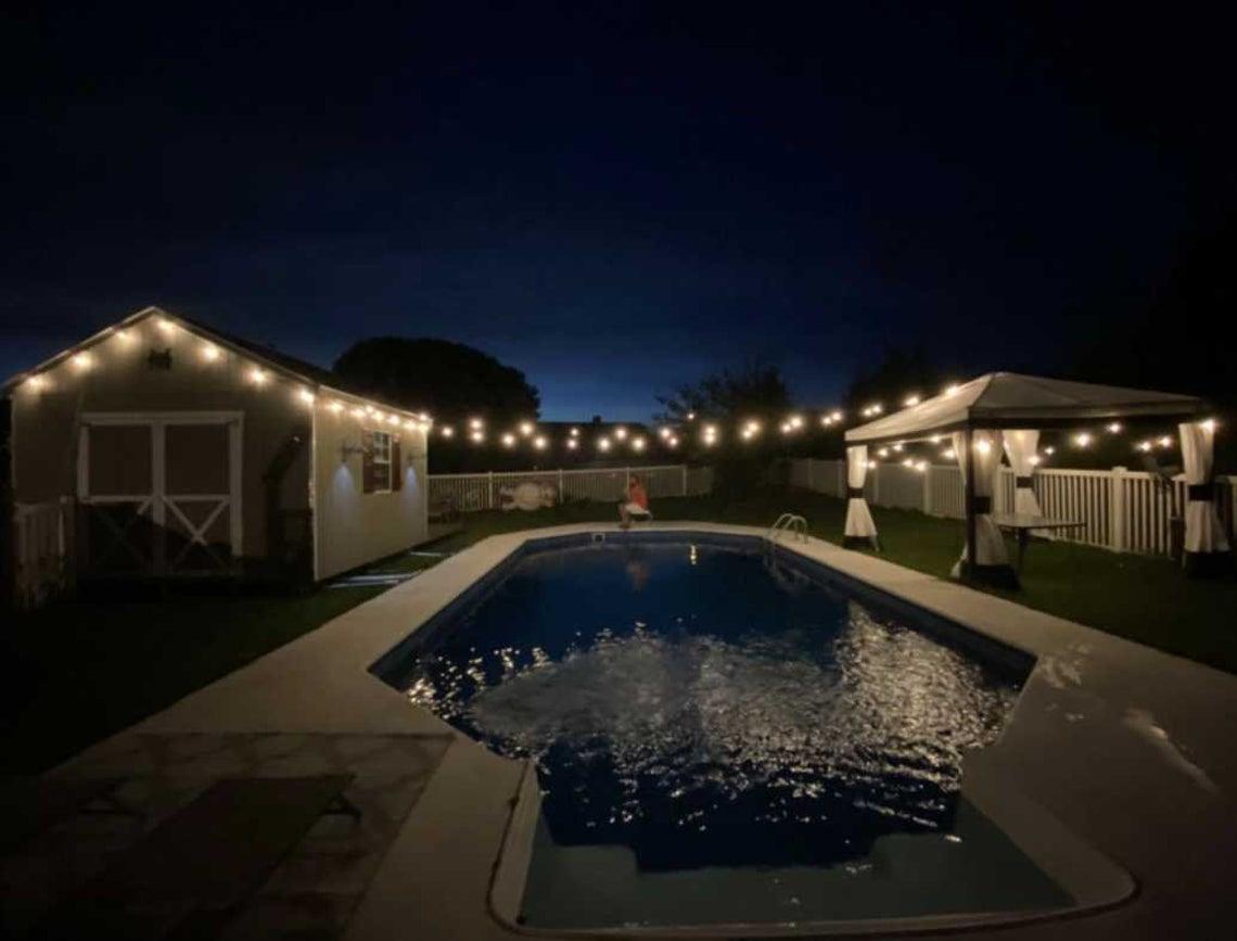 Outdoor String Lights Led Edison Bulbs -Clear Glass, Dimmable For Outdoor And Indoor Use - If you say i do