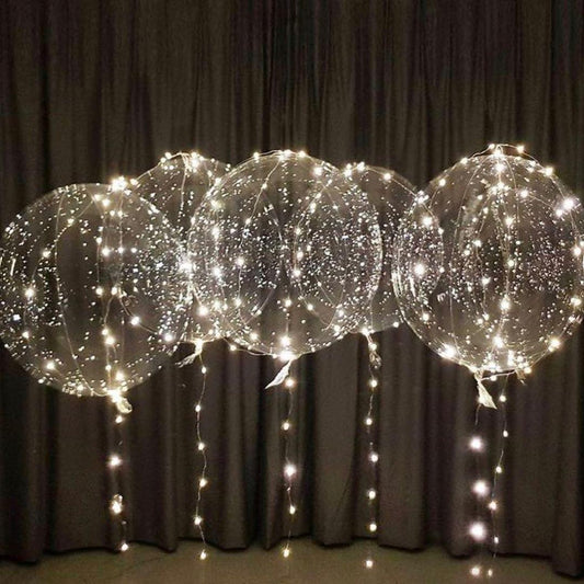Clear Led Balloons for Birthday Bridal Shower Party Decorations - If you say i do