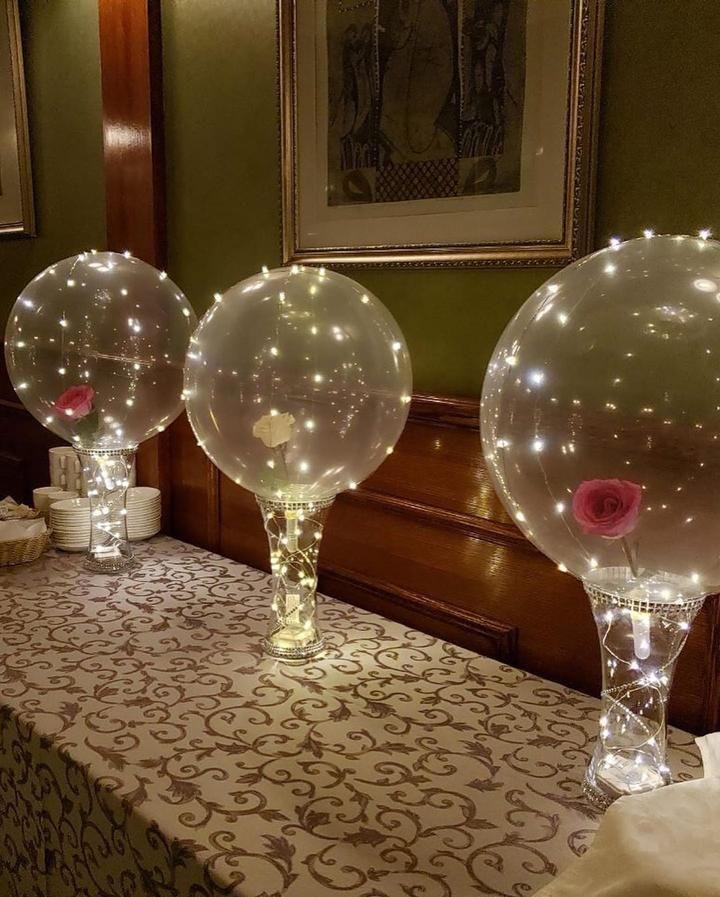 Reusable Led Balloon Centerpieces Party Decorations