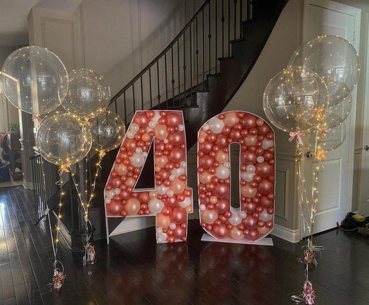 Reusable Led Happy Birthday Balloons Decor Ideas - If you say i do