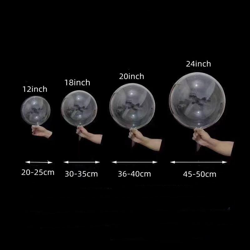 Gurgle Mod strimmel Wholesale Clear Bobo Balloons Transparent Bubble Balloon for Light Up – If  you say i do