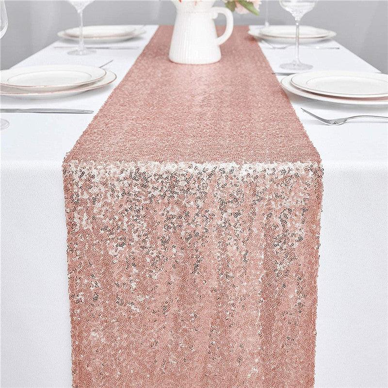 Shinybeauty 12 x 182,9 cm rectangle-sequin Table runner- per matrimonio Shinybeauty 12 x 182,9 cm rectangle-sequin Table runner- per matrimonio