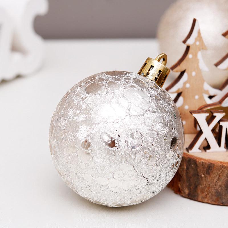 30 Counts 60mm/2.36" Shatterproof Clear Plastic Christmas Ball Ornaments Decorative Xmas Balls Baubles - If you say i do