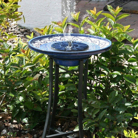 Solar Garden Fountain Solar Powered Fountain Pump for Bird Bath, Garden - If you say i do