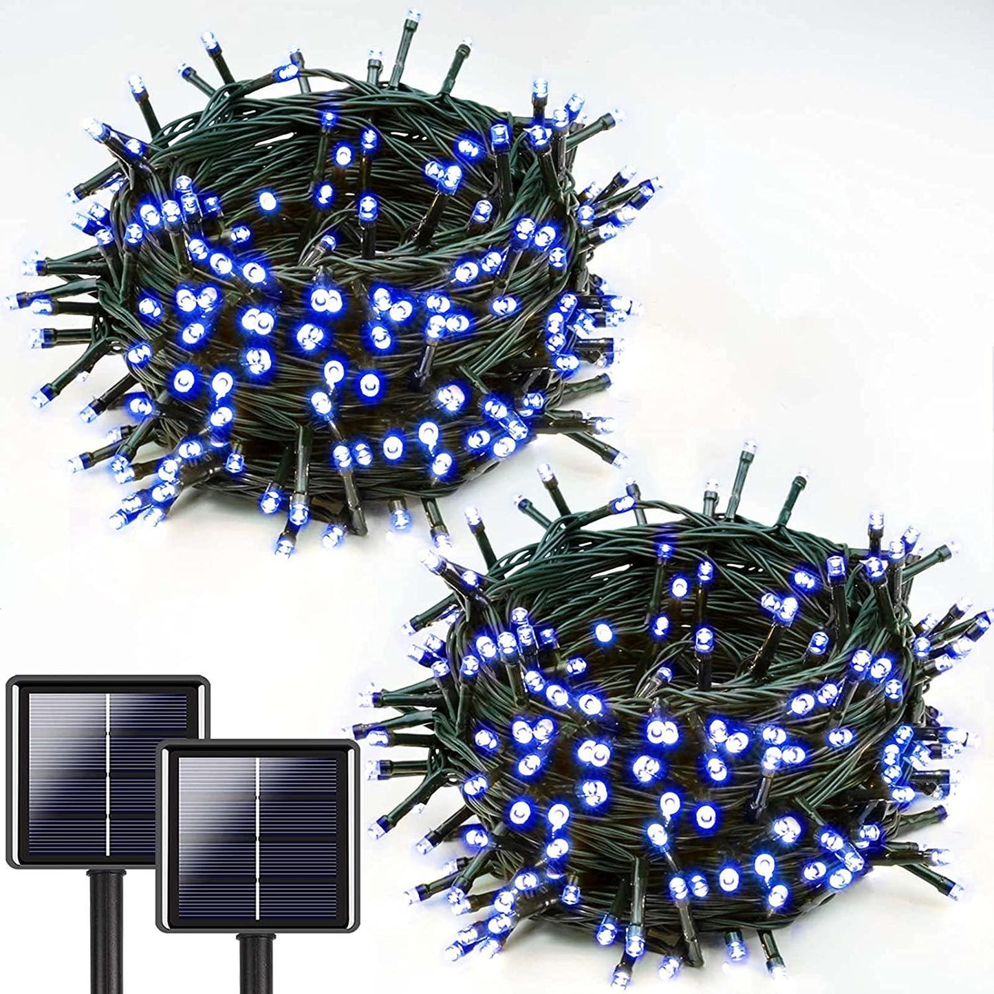 72ft 200 Outdoor LED Solar String Lights, Waterproof 8 Modes Solar Tree Lights for Garden Party Halloween Decorations - If you say i do