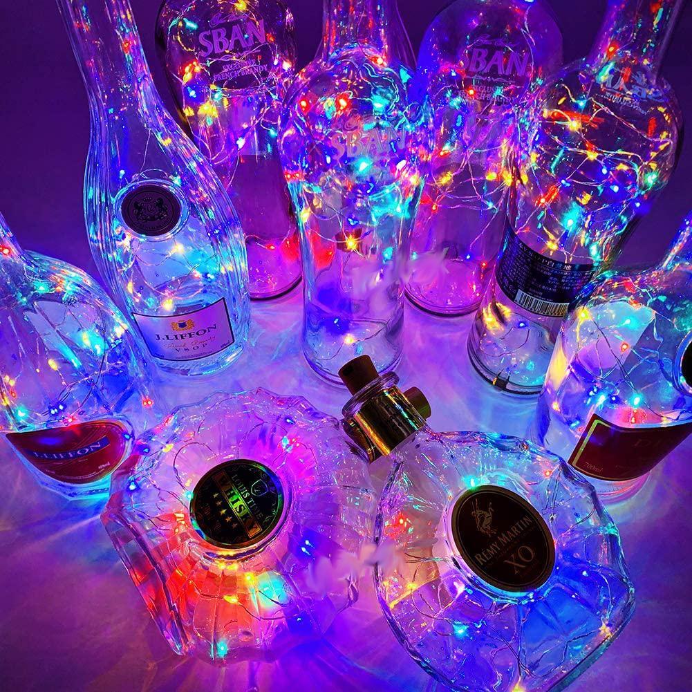 Wine Bottle Cork Lights Wine Bottle Lights with Cork Ideas - If you say i do