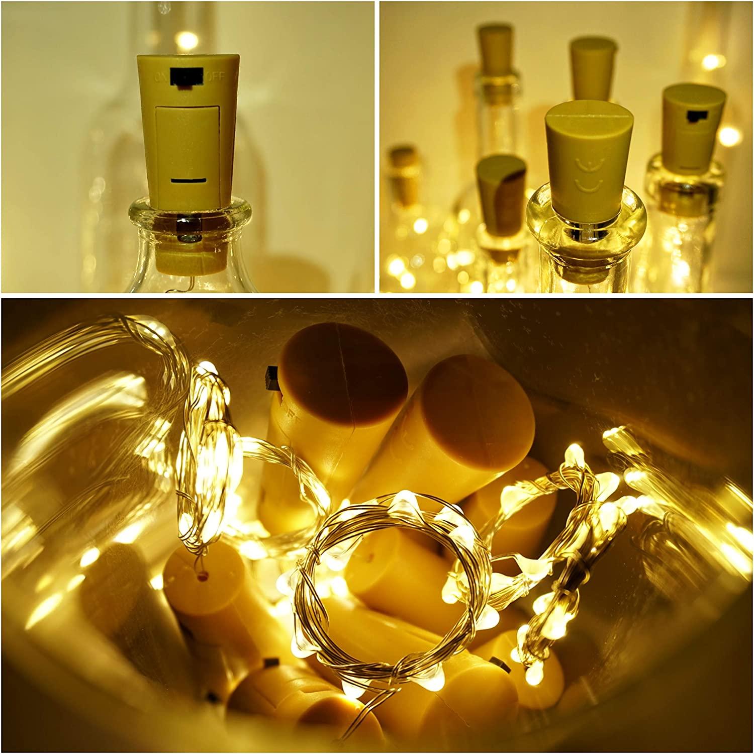 Wine Bottle Cork Lights Wine Bottle Lights with Cork Ideas - If you say i do