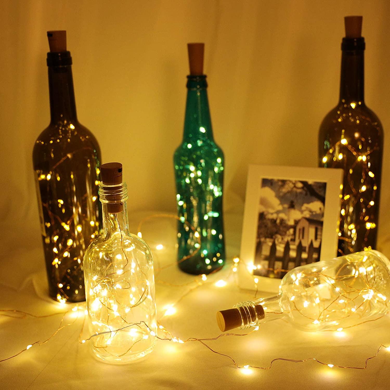 DIY String Light Ornaments for Tables,Parties, bar Decorations - If you say i do