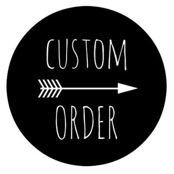 Custom Order - If you say i do
