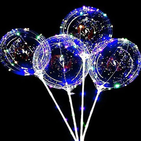 Transparent Plastic Balloon Sticks Holder With Cup for Led Balloons - If you say i do