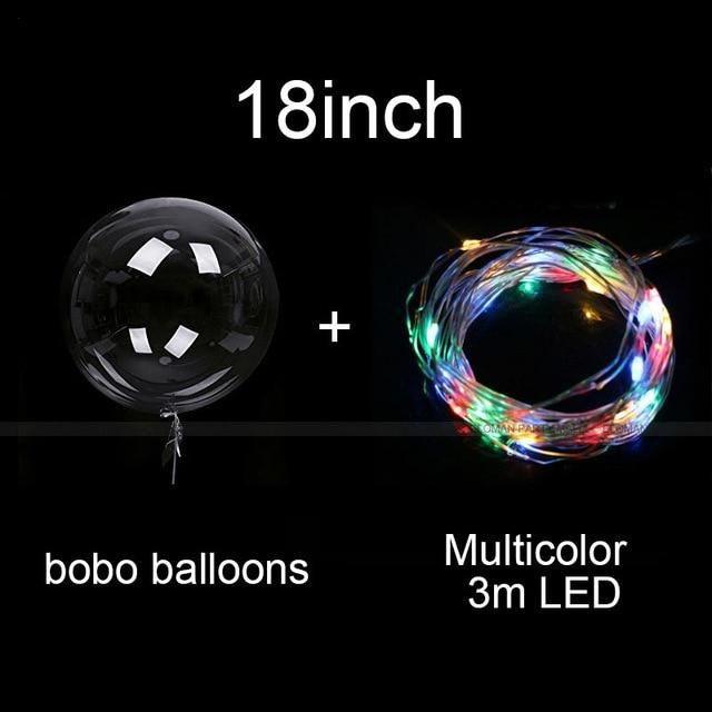 Reusable Led Balloons Birthday Wedding Home Party Decorations - If you say i do