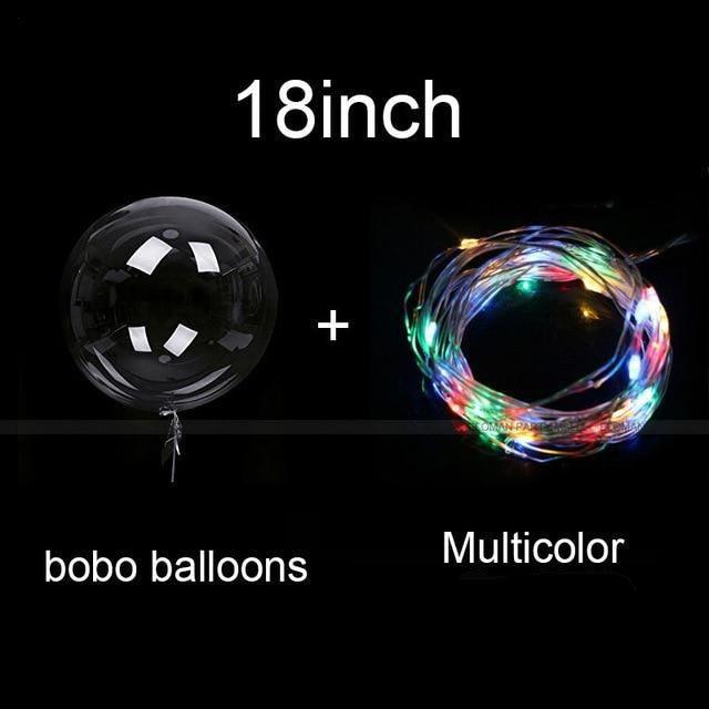 16ft Led String Clear Reusable Led Balloon Decorations for Wedding Birthday Christmas - If you say i do
