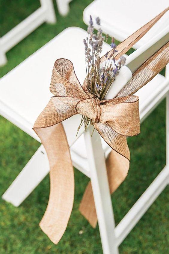 Large Burlap Bows, Rustic Wedding Decorations, Aisle Chair Pew Large Bows,  Rustic Party Decor, Wedding Bridal Shower Table Decor 